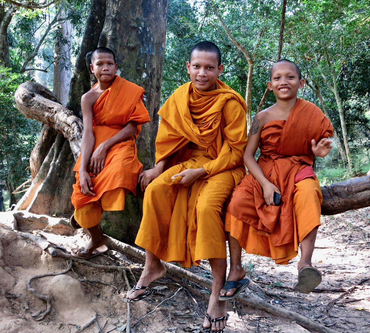 Young Monks